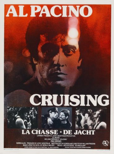 Poster for Cruising (1980) starring Al Pacino