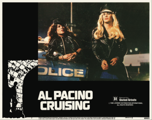 Crusing (1980) lobby card  featuring Robert Pope and Gene Davis