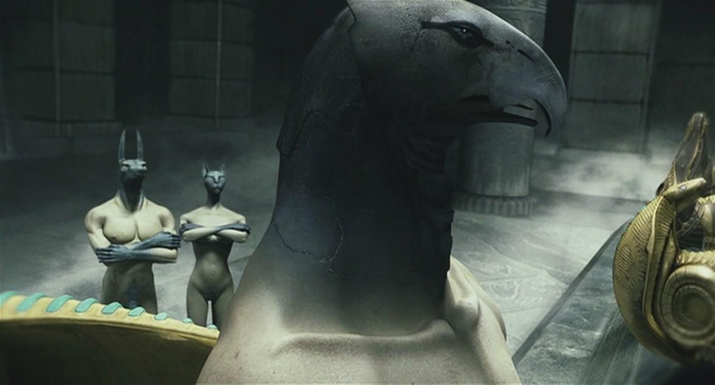 Egyptian gods in Immortel, ad vitem (2004)