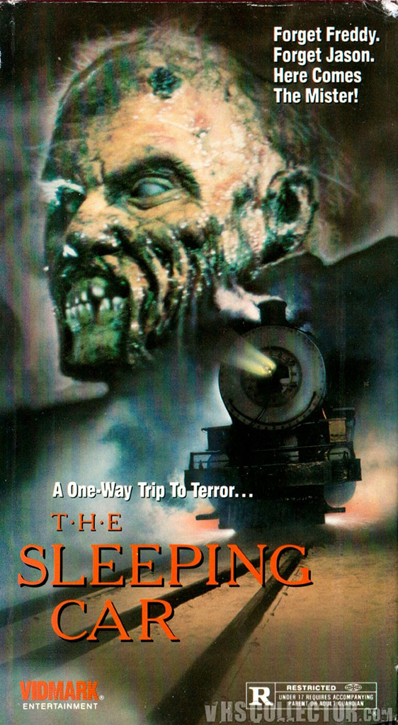 VHS cover for The Sleeping Car (1990)