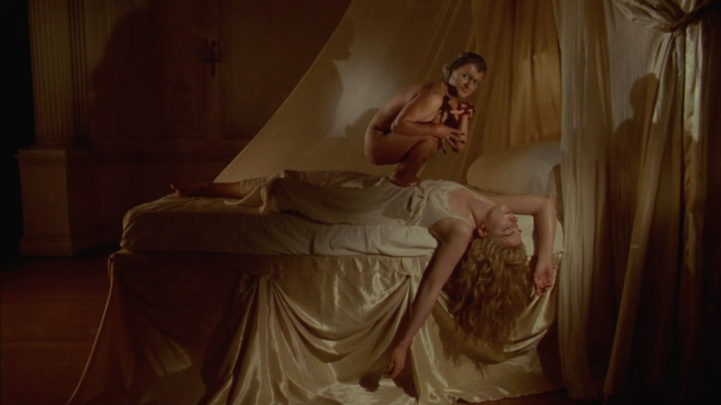 Natasha Richardson and Kiran Shah in Gothic (1986)