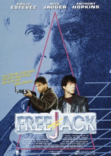 German poster for Freejack (1992)